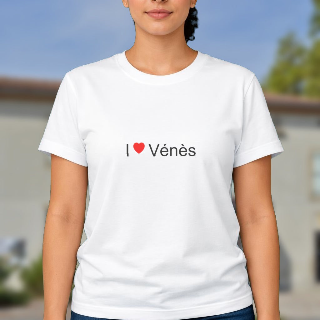 T-shirt I love vénès
