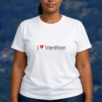 T-shirt I love venthon