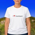 T-shirt I love ventiseri