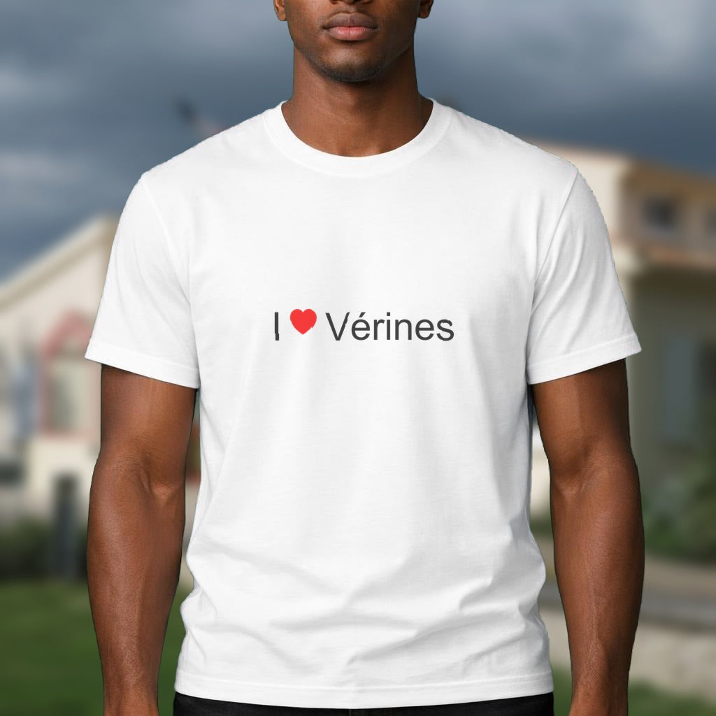 T-shirt I love vérines