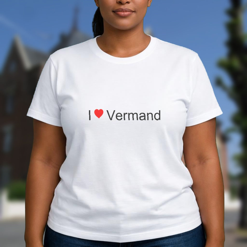 T-shirt I love vermand