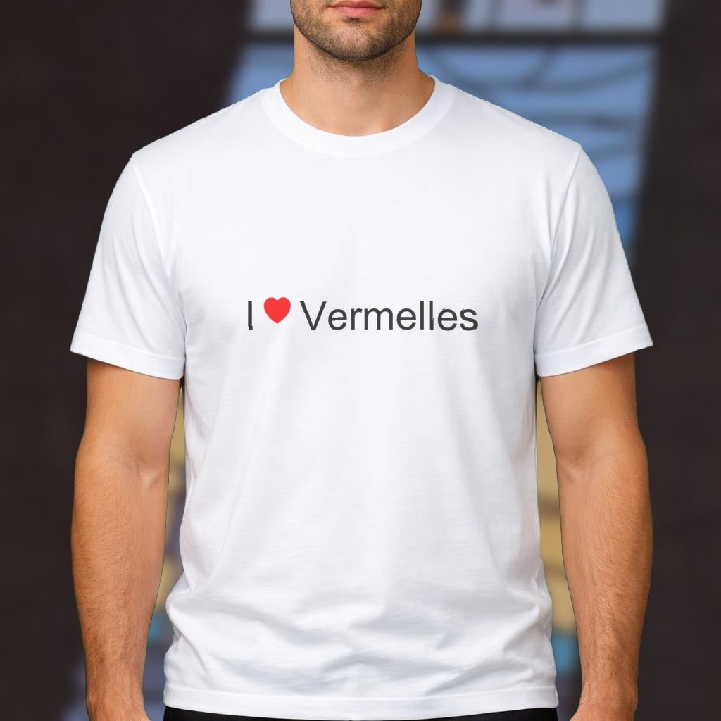 T-shirt I love vermelles