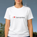 T-shirt I love vernantes