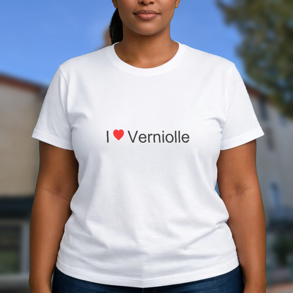 T-shirt I love verniolle