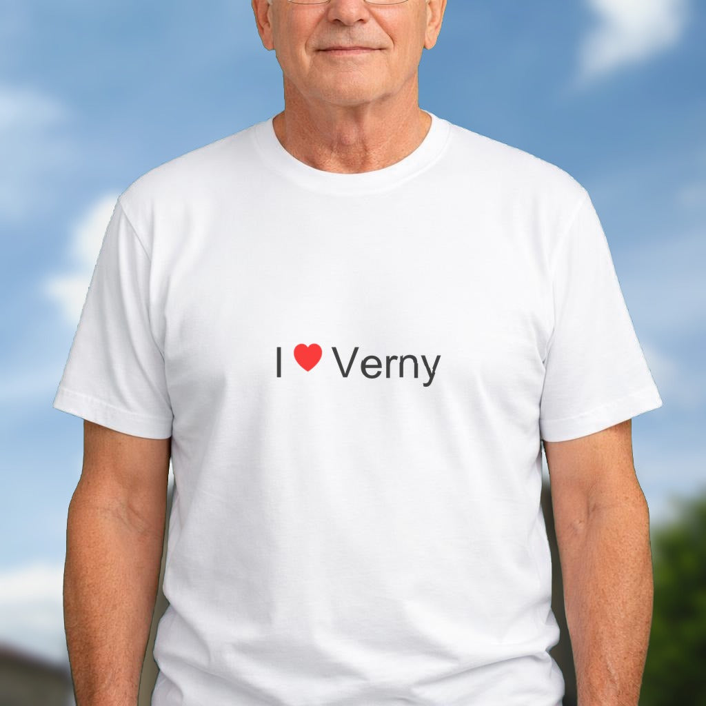 T-shirt I love verny