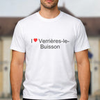 T-shirt I love verrières-le-buisson