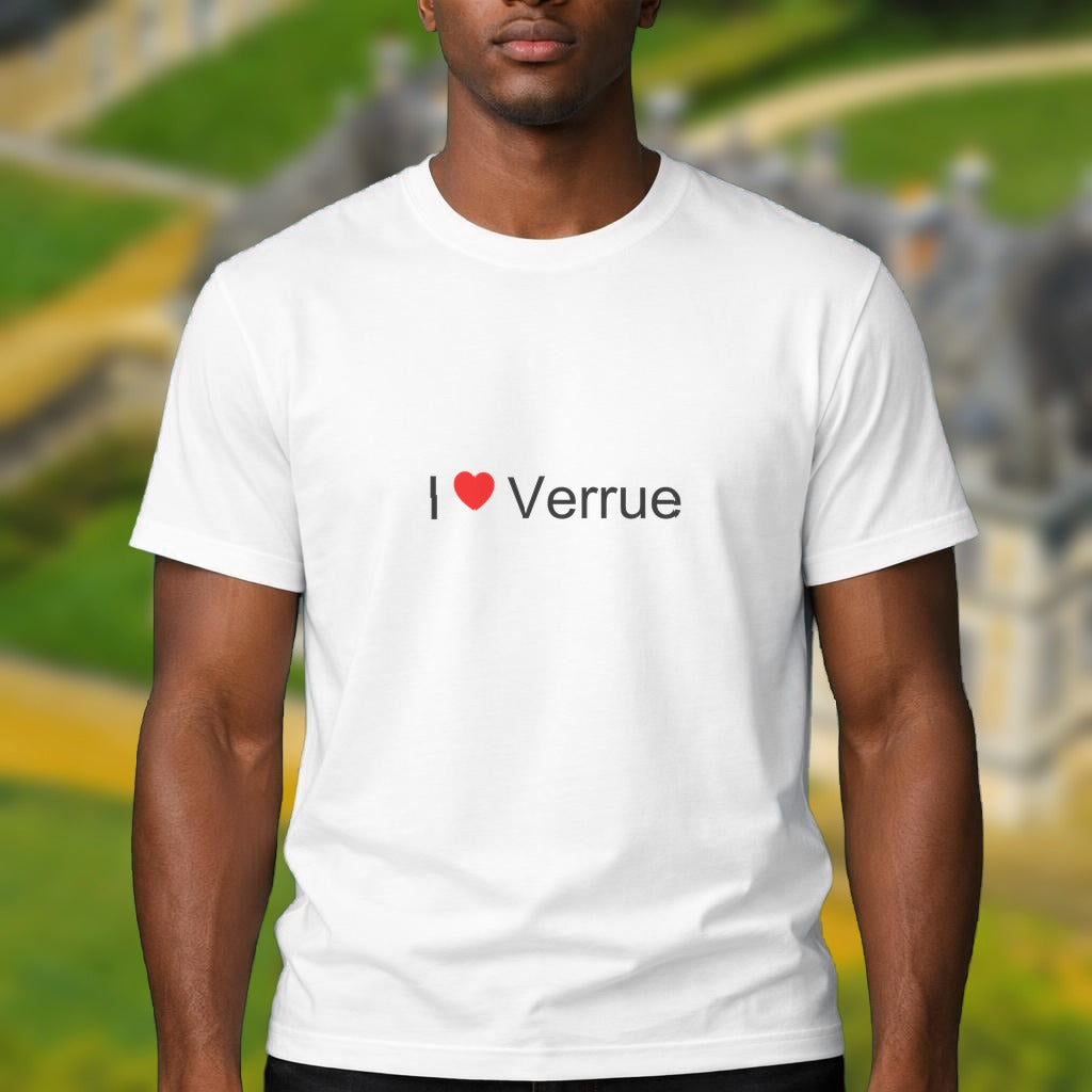 T-shirt I love verrue