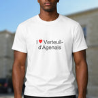 T-shirt I love verteuil-d'agenais