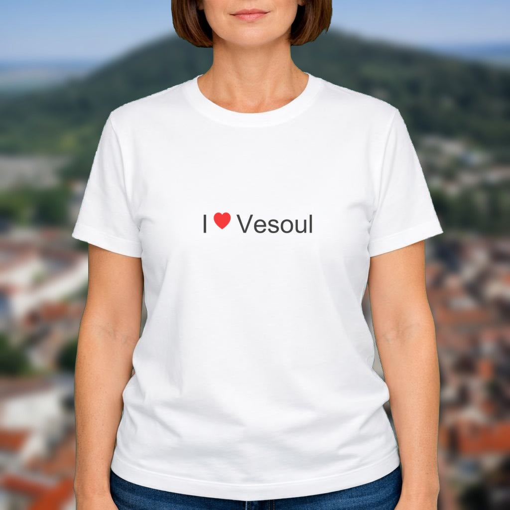 T-shirt I love vesoul