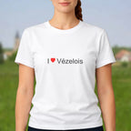 T-shirt I love vézelois