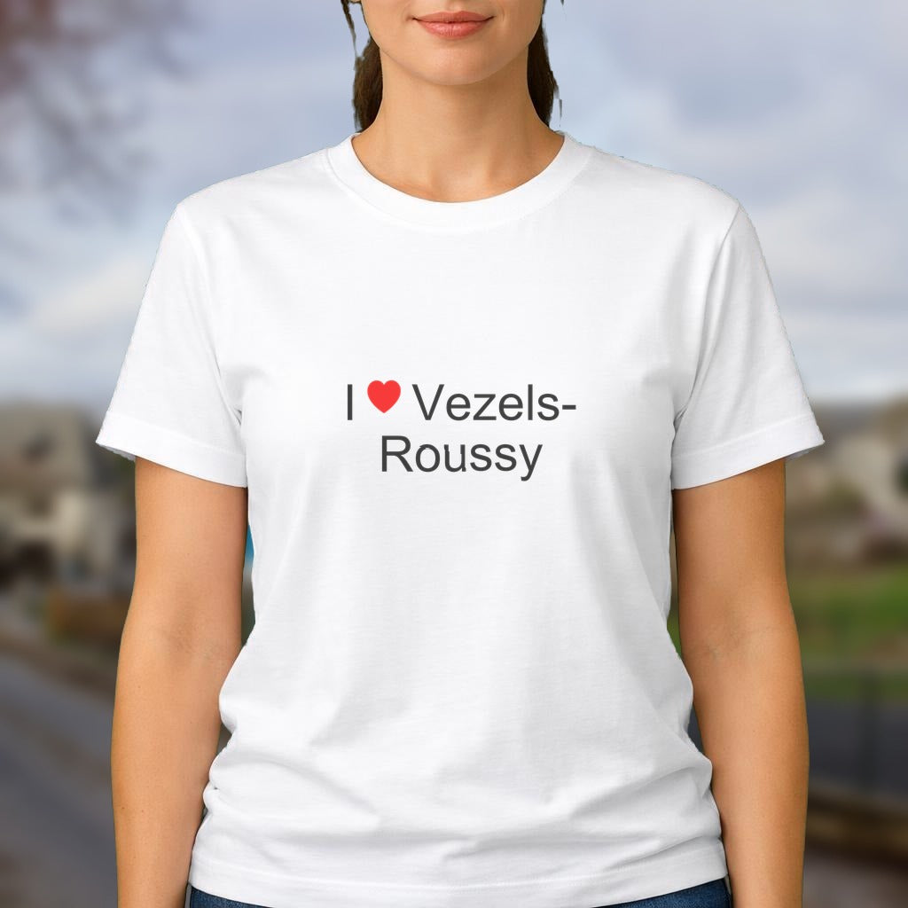T-shirt I love vezels-roussy