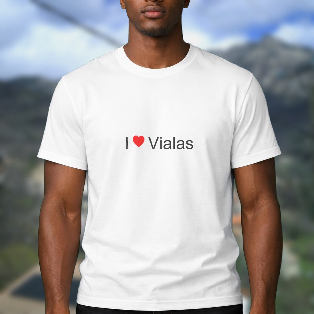T-shirt I love vialas