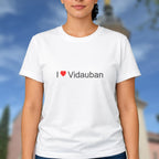 T-shirt I love vidauban