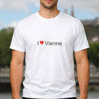 T-shirt I love vienne