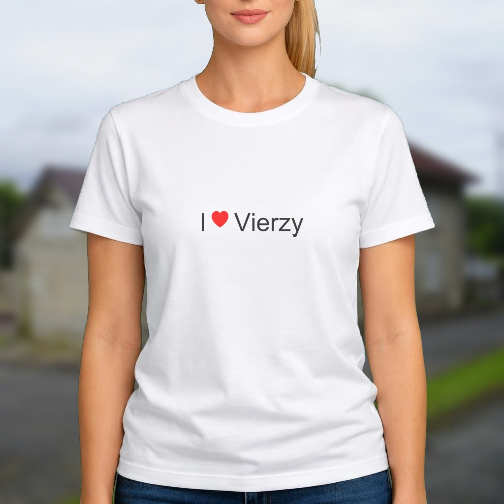 T-shirt I love vierzy