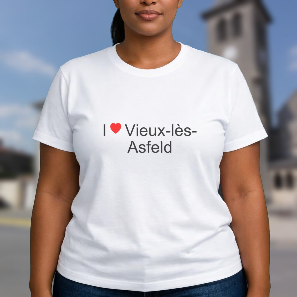 T-shirt I love vieux-lès-asfeld