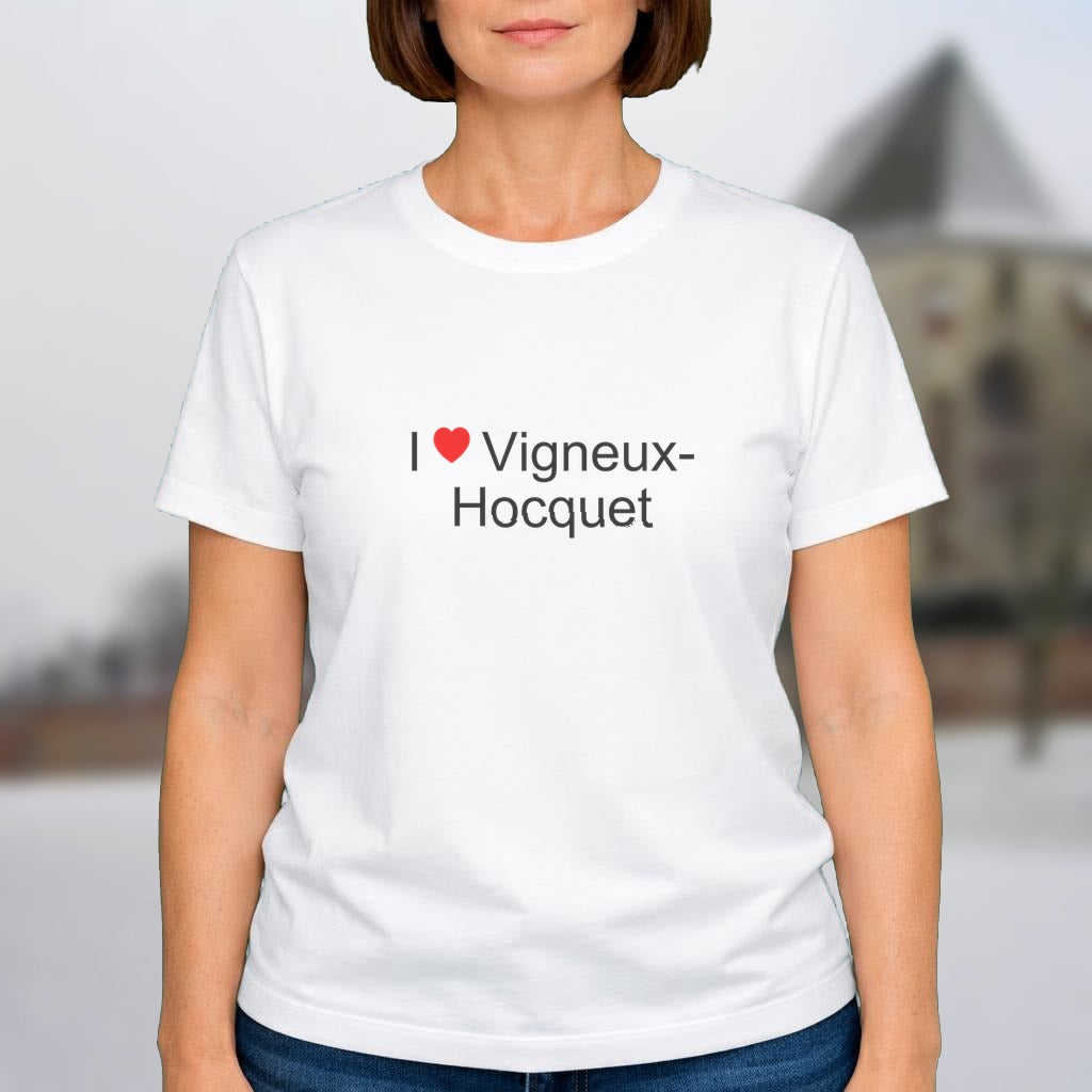 T-shirt I love vigneux-hocquet