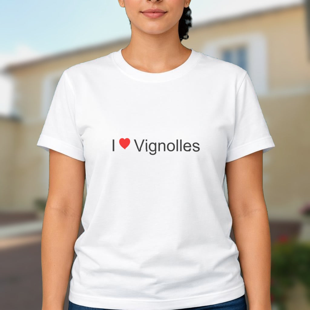 T-shirt I love vignolles