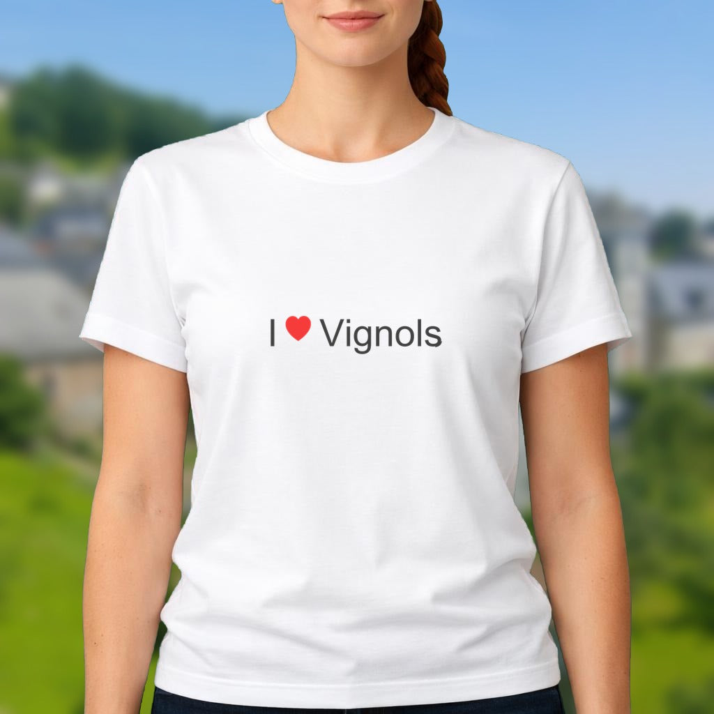 T-shirt I love vignols