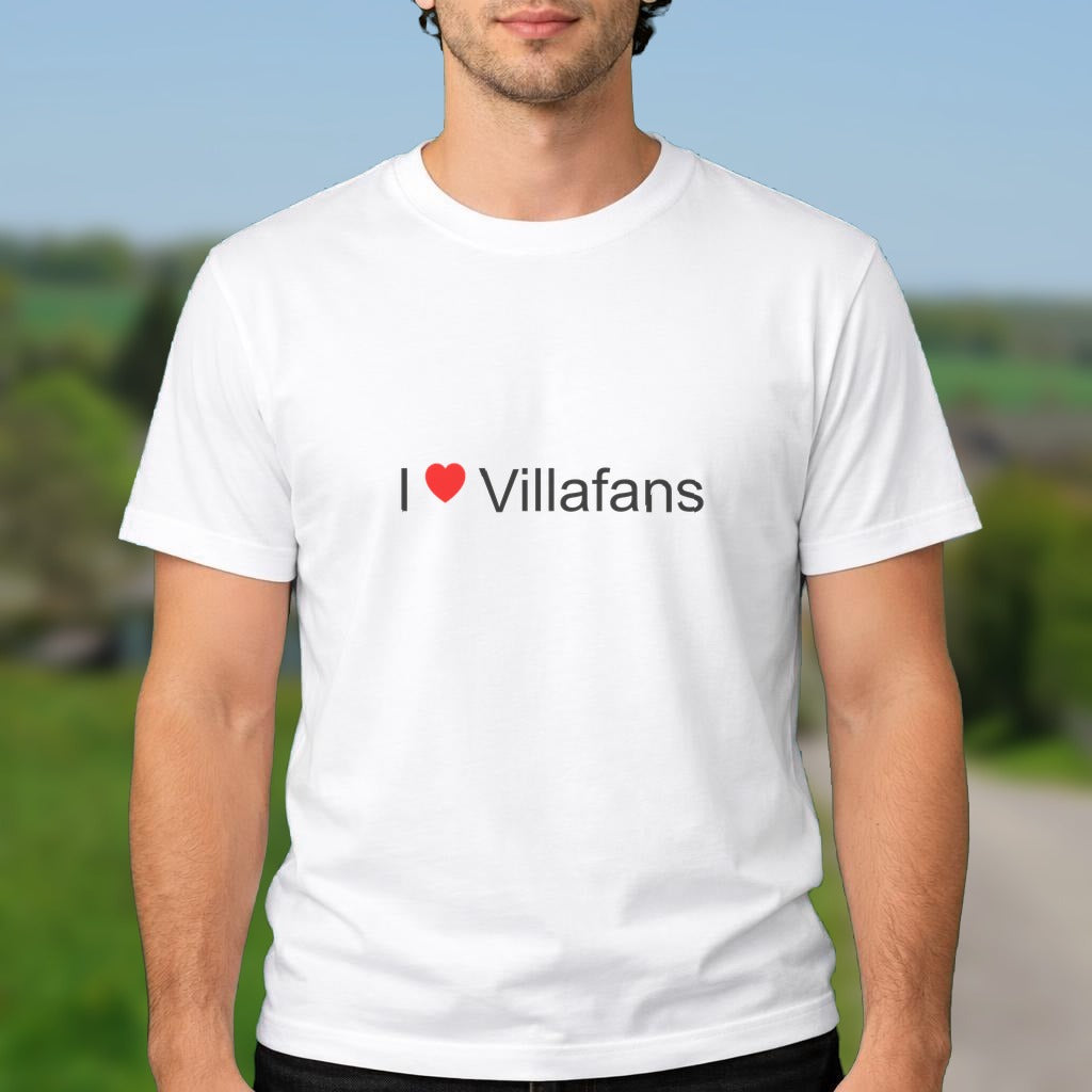 T-shirt I love villafans