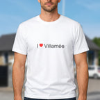 T-shirt I love villamée