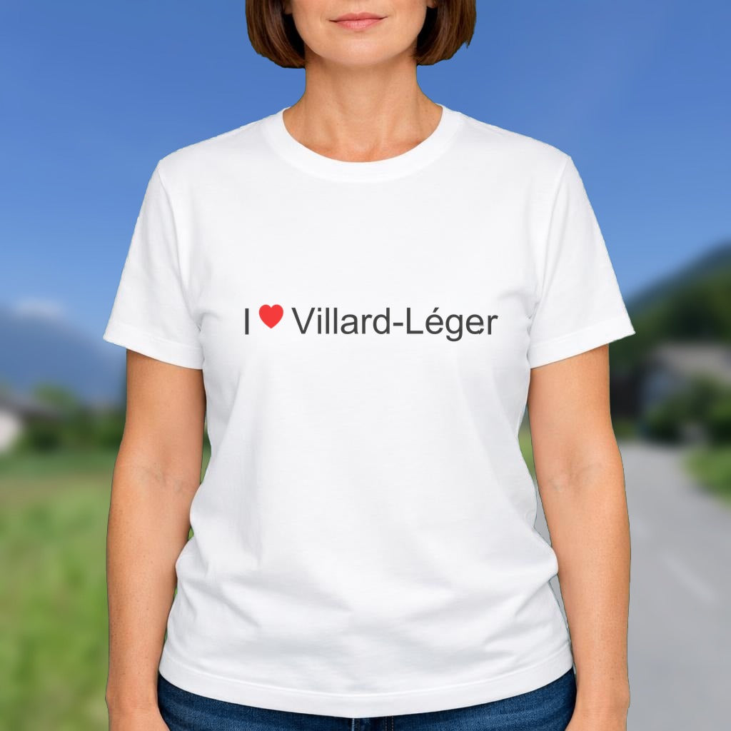 T-shirt I love villard-léger