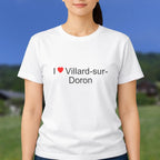 T-shirt I love villard-sur-doron