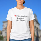 T-shirt I love villedieu-les-poêles-rouffigny