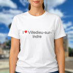 T-shirt I love villedieu-sur-indre