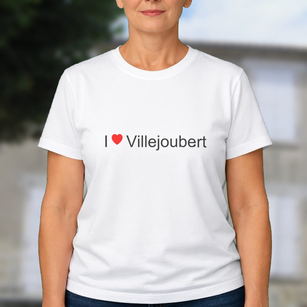 T-shirt I love villejoubert