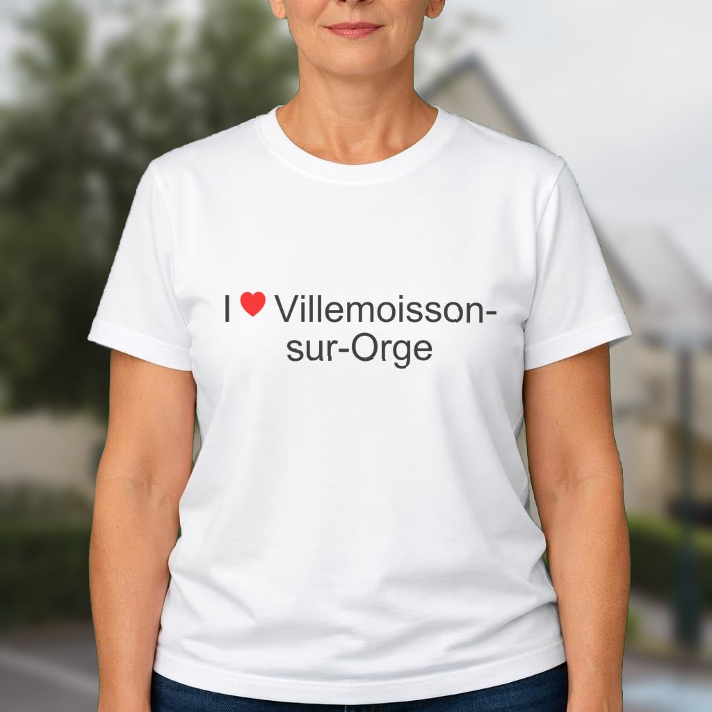 T-shirt I love villemoisson-sur-orge