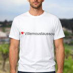 T-shirt I love villemoustaussou