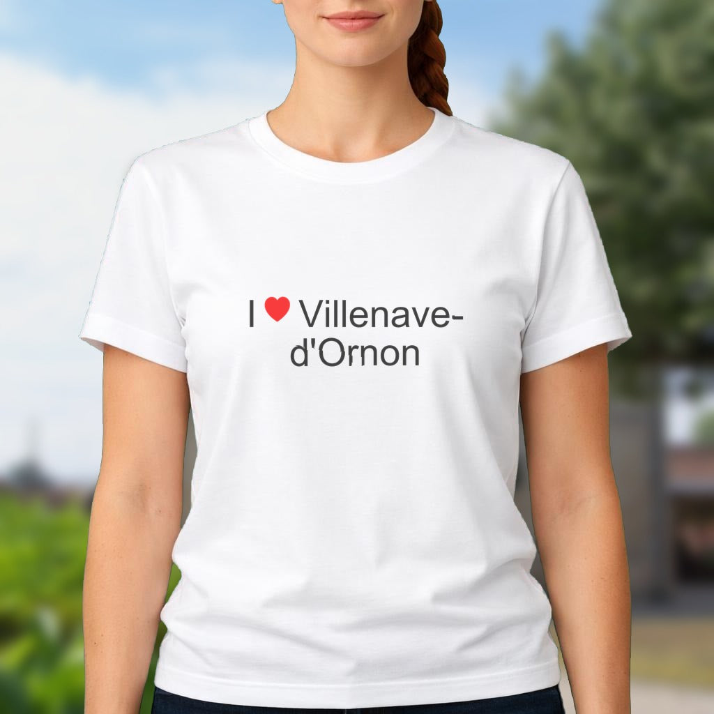 T-shirt I love villenave-d'ornon