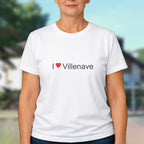 T-shirt I love villenave
