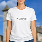T-shirt I love villeréal