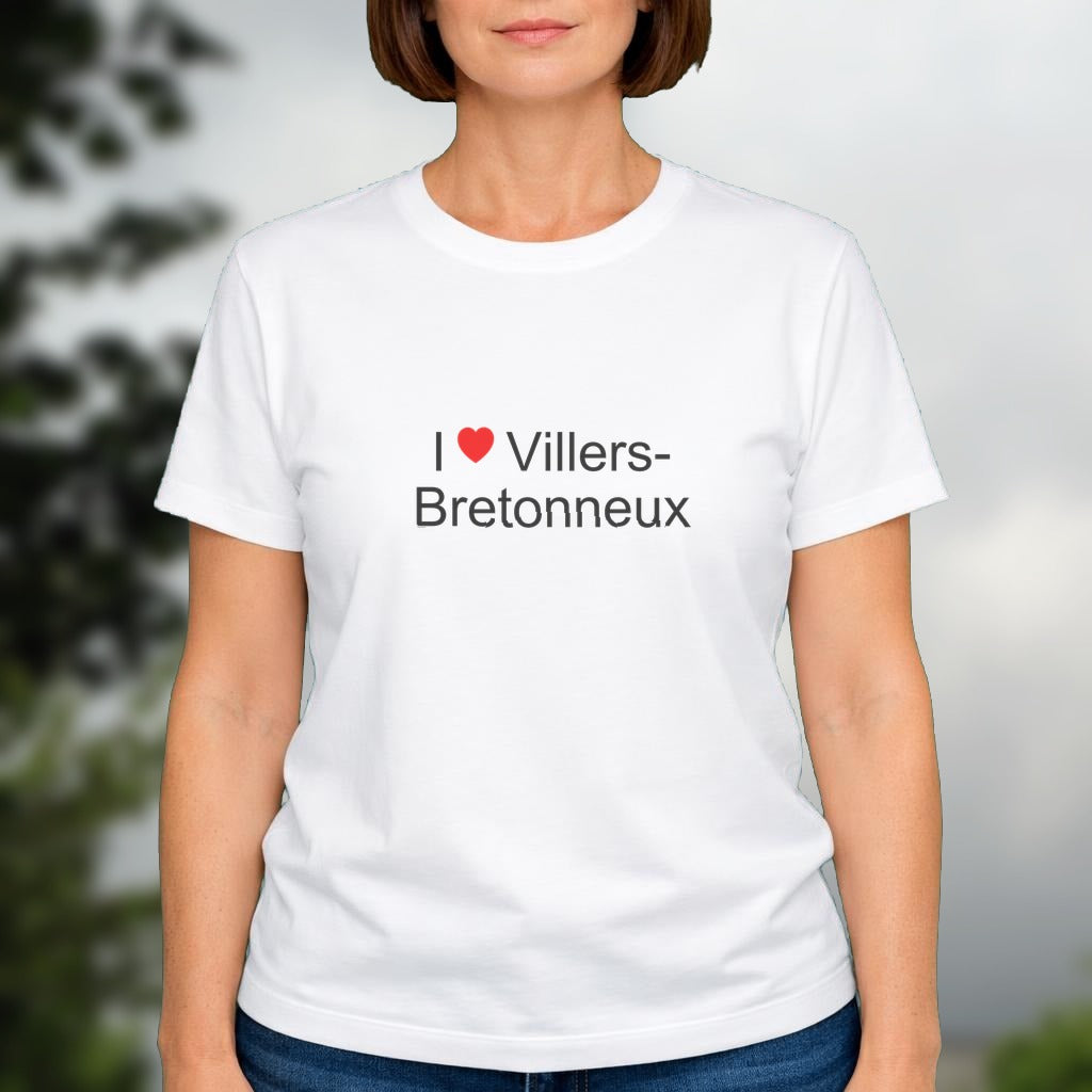 T-shirt I love villers-bretonneux