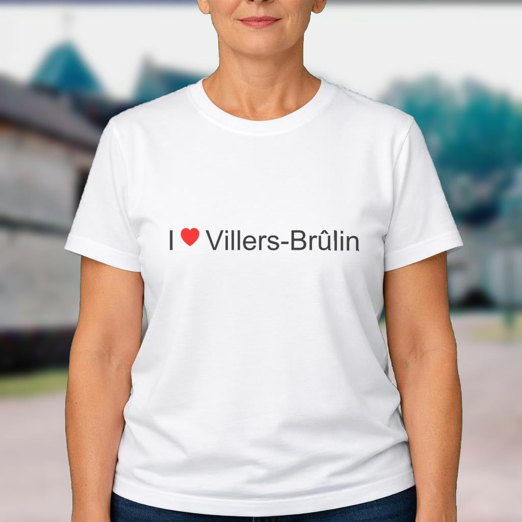 T-shirt I love villers-brûlin
