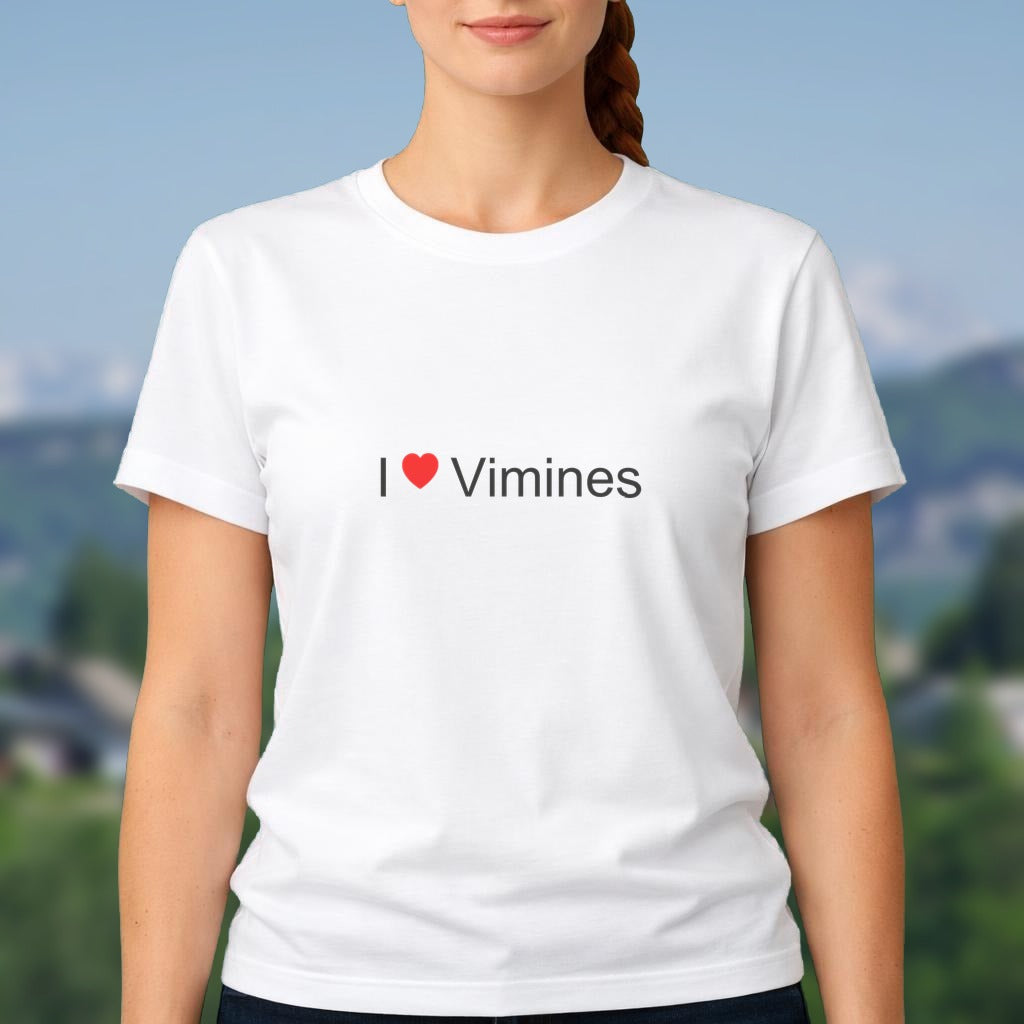 T-shirt I love vimines