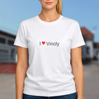 T-shirt I love vincly
