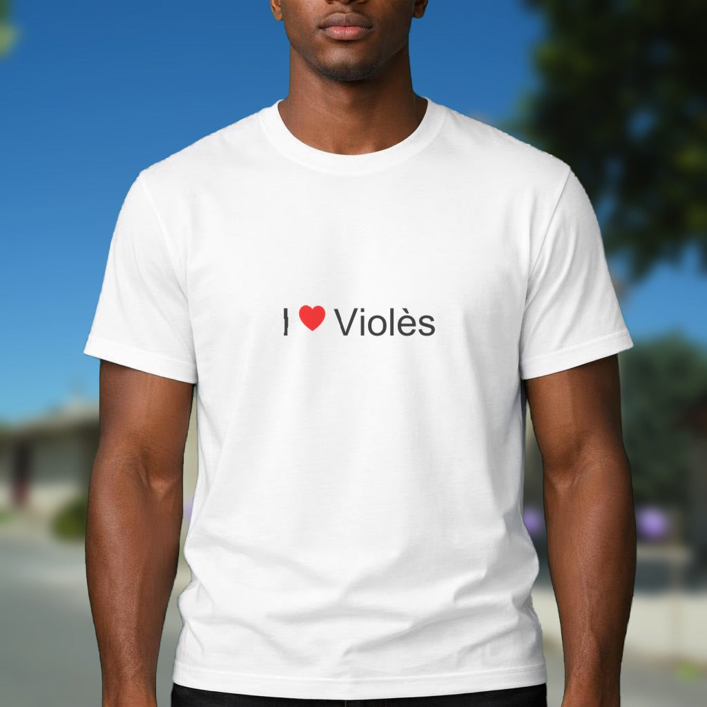 T-shirt I love violès