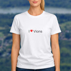 T-shirt I love vions