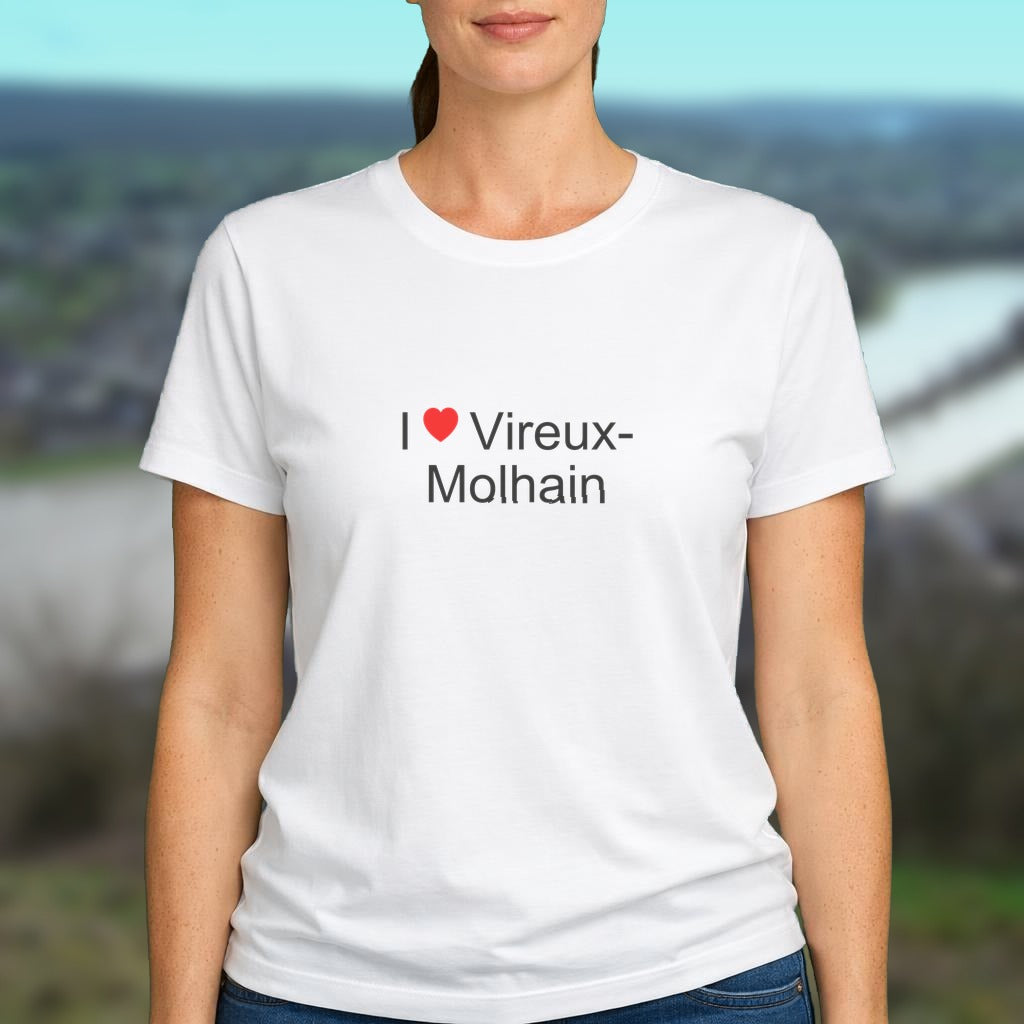 T-shirt I love vireux-molhain