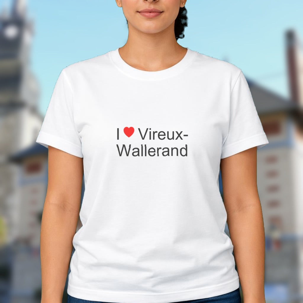 T-shirt I love vireux-wallerand