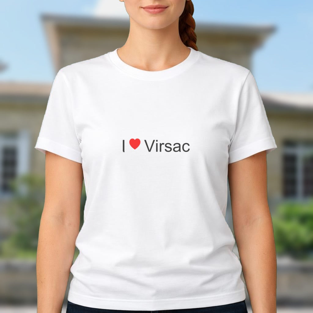 T-shirt I love virsac