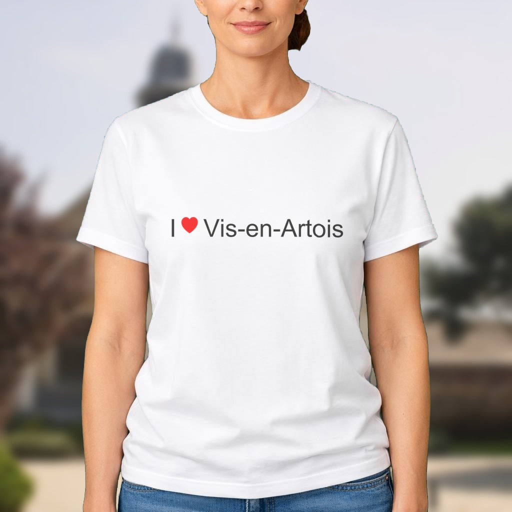 T-shirt I love vis-en-artois
