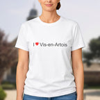 T-shirt I love vis-en-artois