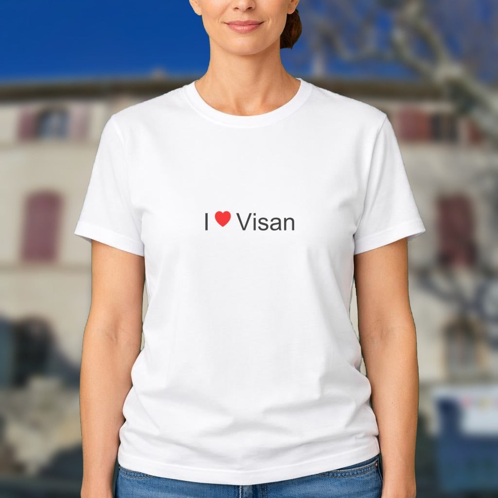 T-shirt I love visan