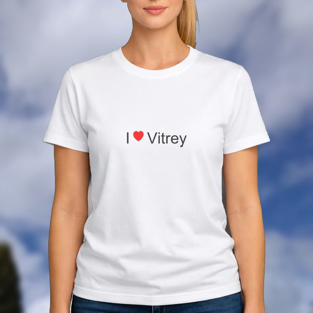 T-shirt I love vitrey