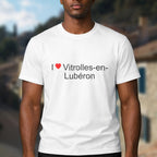 T-shirt I love vitrolles-en-lubéron