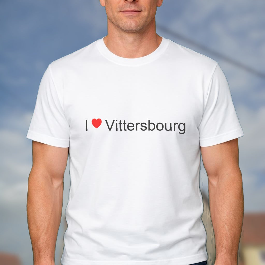 T-shirt I love vittersbourg